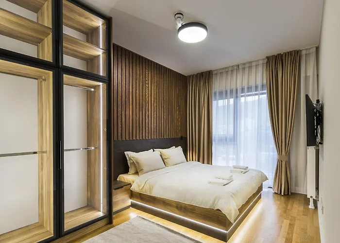 Urban Oasis 16th Floor Penthouse, Center, Free Private Parking Skopje