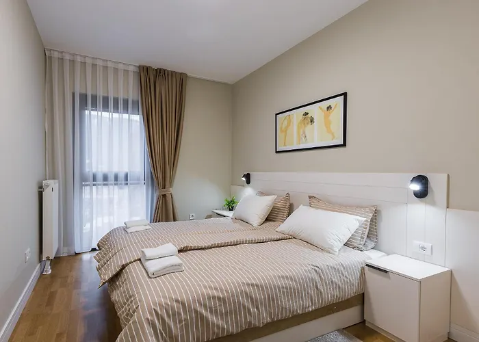 Apartment Urban Oasis 16th Floor Penthouse, Center, Free Private Parking Skopje